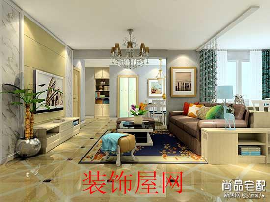 客厅水晶吊灯图片