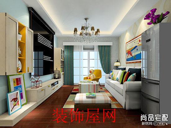 客厅水晶吊灯图片