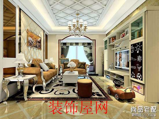 客厅挂欧式吊灯多大的合适 客厅挂欧式吊灯多大的合适