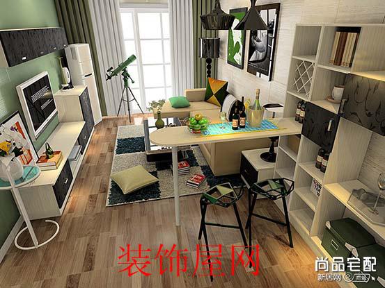 客厅吧台装修效果图