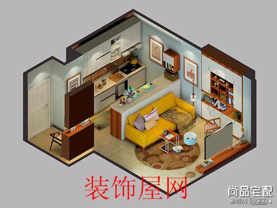 厨房与餐厅酒柜隔断 厨房与餐厅酒柜隔断